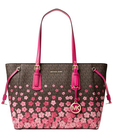 floral michael kors purse|Michael Kors white floral bag.